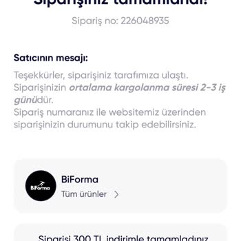 Sipariş Gelmedi İletişim Sağlanamıyor