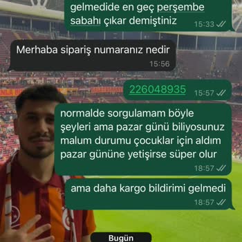 Sipariş Gelmedi İletişim Sağlanamıyor