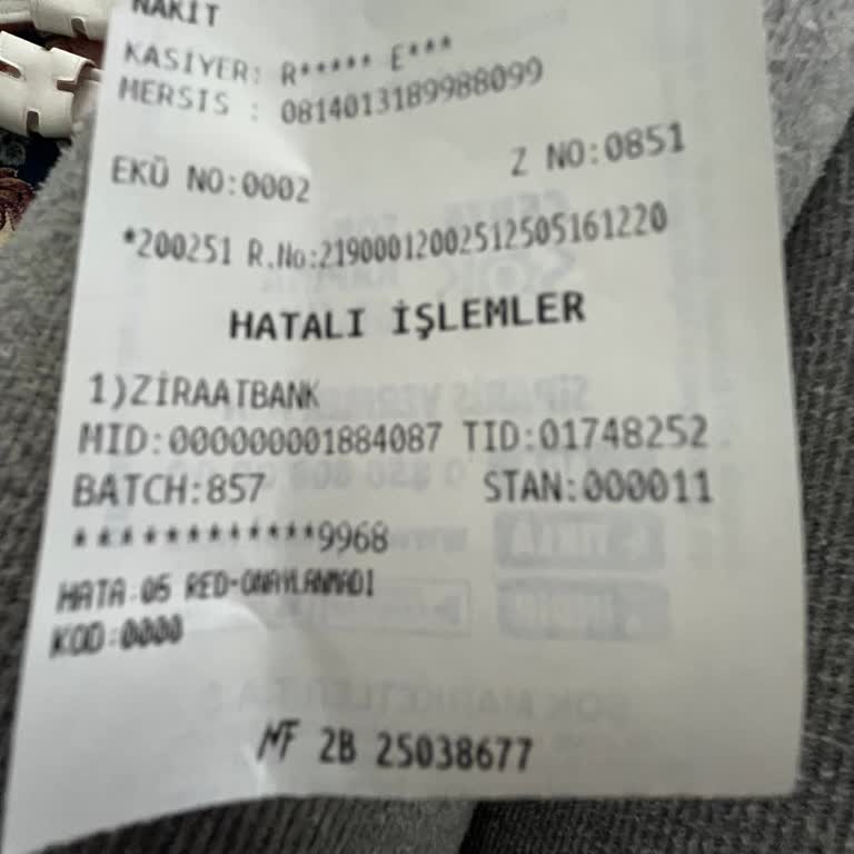 Kredi Kartım 05 Kodu İle Reddediliyor, Çözüm Sunulmuyor