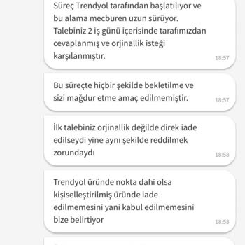 Kişiselleştirilmiş Ürün İadesinde Mağduriyet Ve Uzayan Süreç