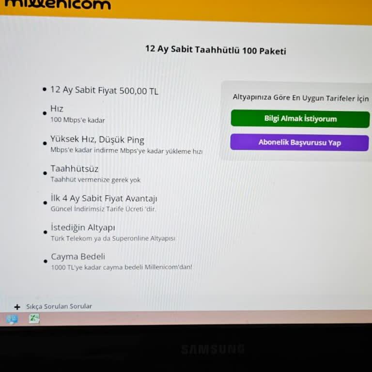 Millenicom Taahhüt Sonrası Fiyat Farkı Mağduriyeti