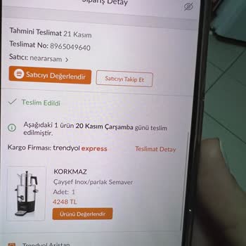 Korkmaz Çaycı Arızası