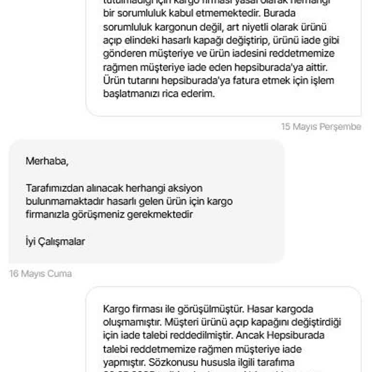 Hepsiburada Satıcı Mağduriyeti: Haksız Para İadesi Ve Destek Sorunu