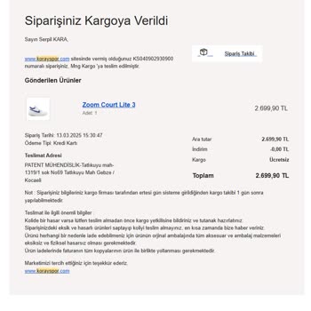 Yeni Alınan Tenis Ayakkabısı İlk Kullanımda Hasar Gördü