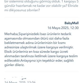 Siparişim Eksik Gönderildi, Müşteri Hizmetleri Yetersiz