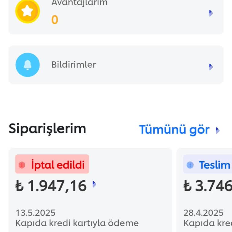 Sipariş Direkt Sistemi Siparişleri Nedensiz İptal Ediyor