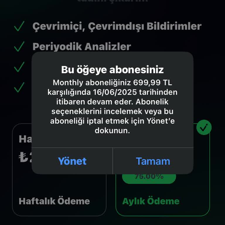 Whomess Uygulamasında Premium Üyelik Sorunu Ve İade Talebi
