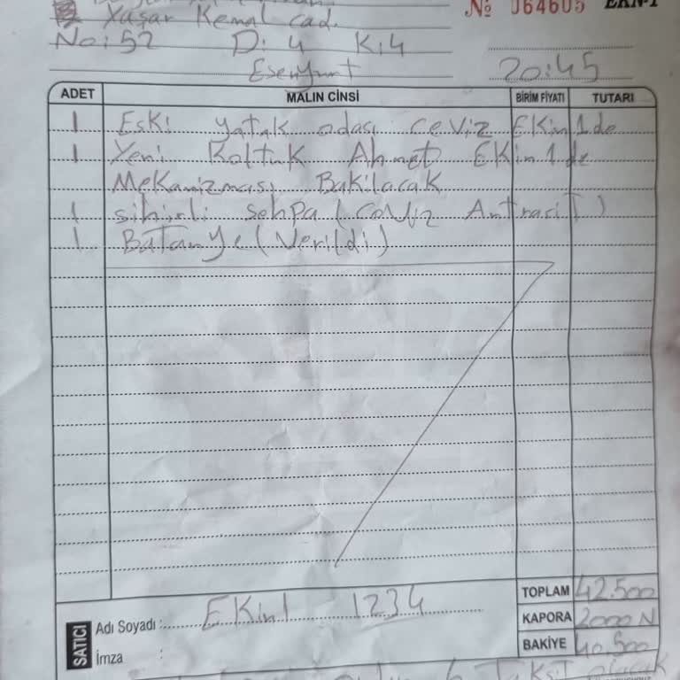 Koltuk Takımı Sorunları Ve İlgisiz Servis Deneyimi