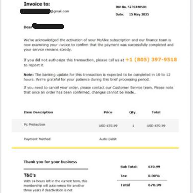 Rızam Olmadan Alınan Yüksek Tutar Şaşkınlığı