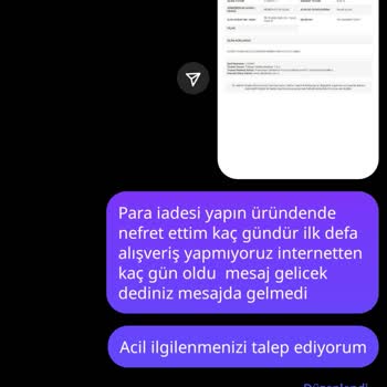 Sipariş Sonrası İletişim Eksikliği Ve Kargo Gecikmesi