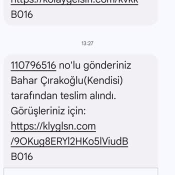 Teslim Edilmeden Teslim Edildi Olarak Görünen Kargo Ve Müşteri Hizmetlerine Ulaşılamaması