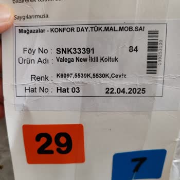 Yanlış Kumaş Ve Renkte Koltuk Teslimatı, İletişim Sorunu