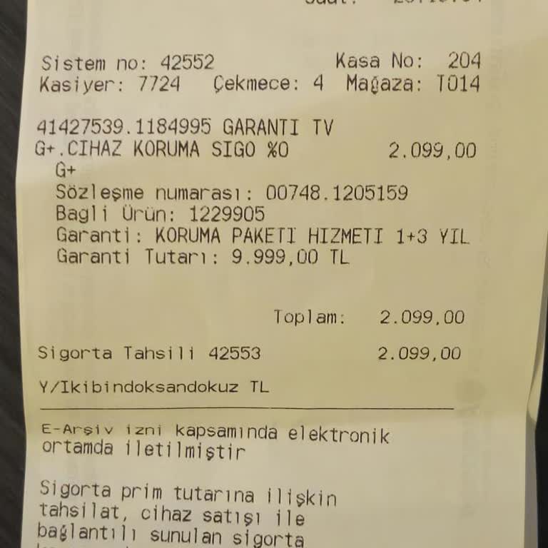 Uzatılmış Garantiye Rağmen Televizyonumun Tamiri Ve Değişimi Yapılmadı