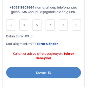 Üyelik Kodu Sorunu Nedeniyle Kayıt Olunamıyor