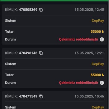 Kazanç Sonrası Ödeme Yapılmaması Ve Hesabın Bloke Edilmesi