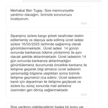 Teslim Edilmeden Teslim Edildi Gösterilen Kargo Ve Sorumsuz Müşteri Hizmeti