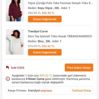 Yanlış İade Edilen Ürünlerim Kayboldu Aylardır Para İadesi Alamıyorum