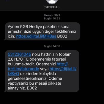 Sürekli Borç Mesajları Nedeniyle Rahatsızlık Yaşıyorum