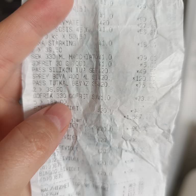 Almadığım Ürün Fişe Eklenmiş, Dikkatli Olunmalı