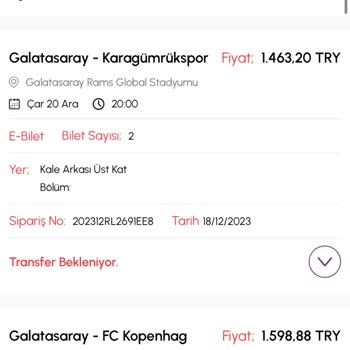Aldığım Maç Biletleri Teslim Edilmedi, Mağdur Oldum
