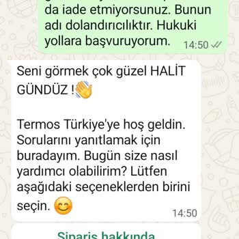 Paramı Aldılar Ne Ürünü Gönderdiler Ne De İade Yaptılar