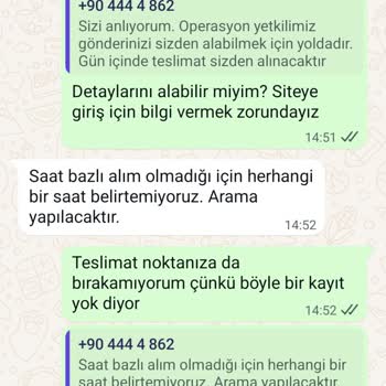 Teslimat Ve İletişim Sorunları Çözülmüyor, Müşteri Mağdur Ediliyor