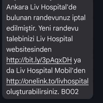 Randevum Bilgi Verilmeden İptal Edildi, Mağdur Edildim