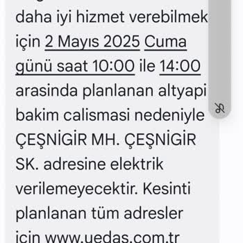 Çeşnigir Mahallesi'nde Sürekli Elektrik Kesintisi Mağduriyeti