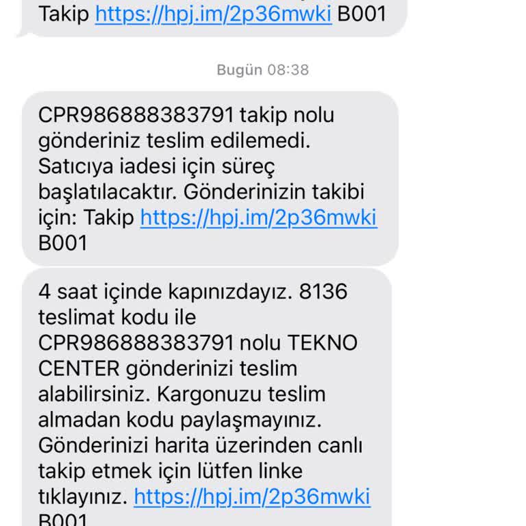 Hepsijet Kargo Teslimatında İletişim Eksikliği ve Müşteri Hizmetleri Sorunu