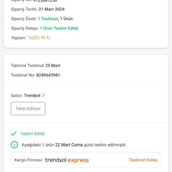 Trendyoldan Alınan Telefonun IMEI Klonlanması Sonrası Mağduriyet
