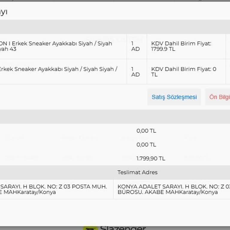 Slazenger Ayakkabıda Koku Ve İade Sorunu: Müşteri Hizmetleri Hayal Kırıklığı