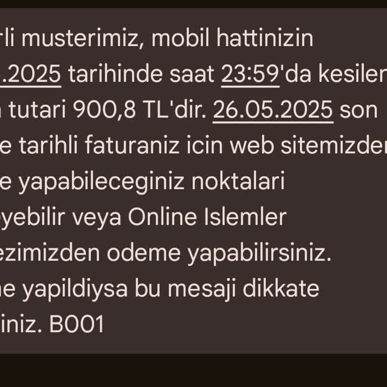 Taahhüt Bitiminde Sürpriz Fatura Ve Ulaşılamayan Müşteri Hizmeti