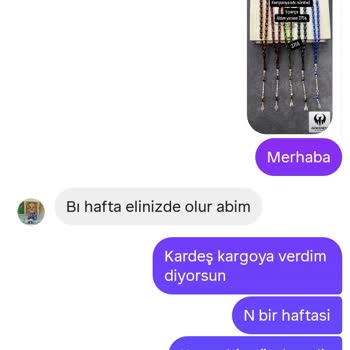 Tesbih Siparişim Gönderilmedi, İletişim Kurulamıyor