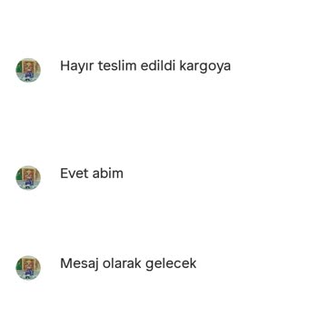 Tesbih Siparişim Gönderilmedi, İletişim Kurulamıyor