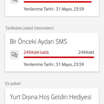 Kullanılmayan Yurt Dışı Paketi İçin Haksız Ücret Yansıtıldı