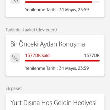 Kullanılmayan Yurt Dışı Paketi İçin Haksız Ücret Yansıtıldı