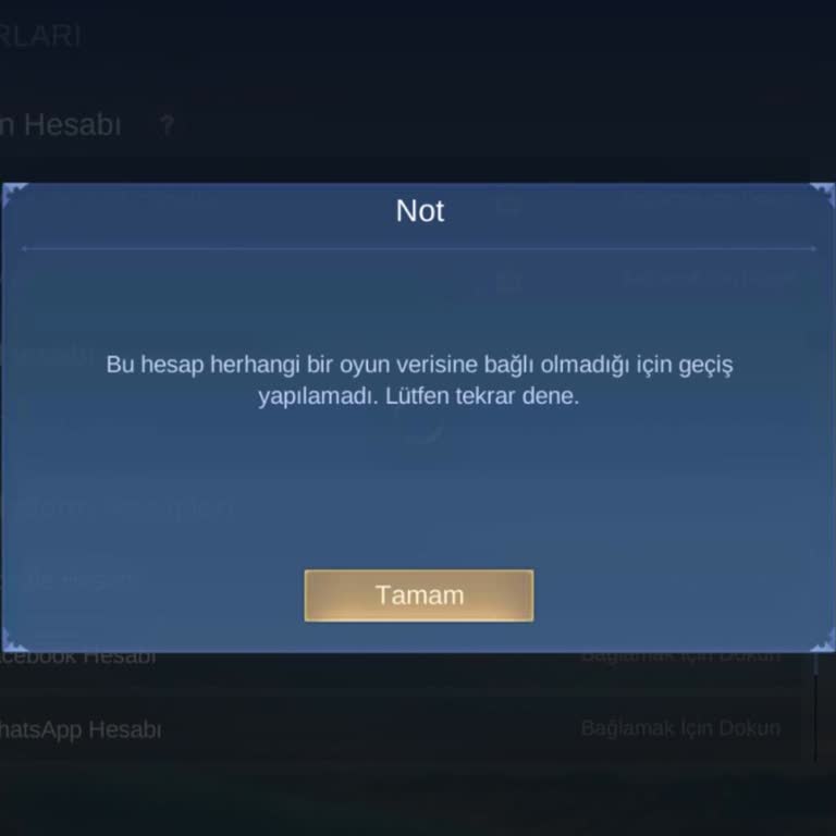 Bağlı Hesapla Oyuna Girememe Sorunu Can Sıkıyor