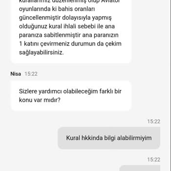 Kazanç Çekim Talebim Kural Değişikliğiyle Reddedildi, Bakiyem Silindi