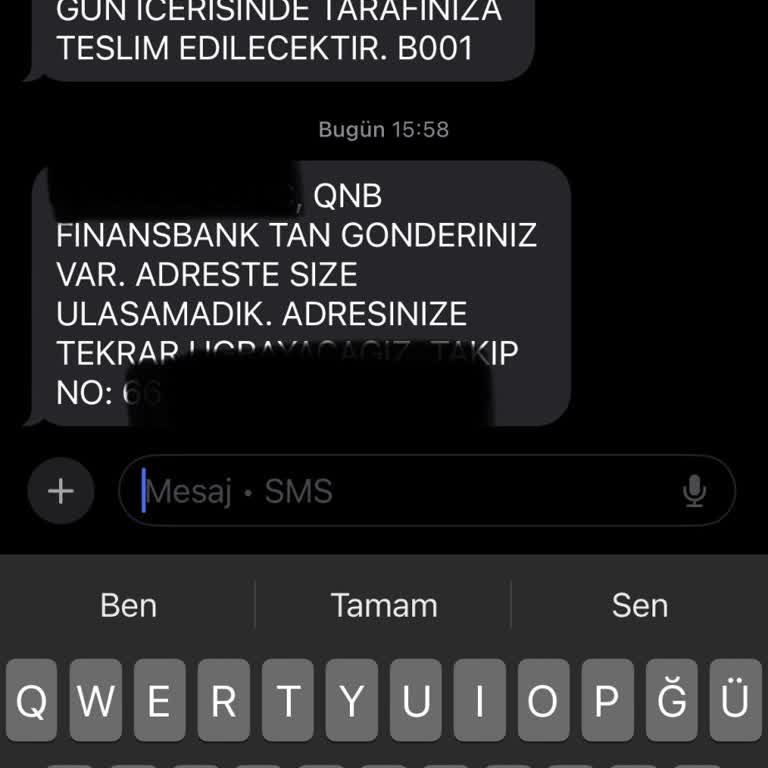 Evde Olduğum Halde Kartım Teslim Edilmedi Ve Ulaşılamıyor