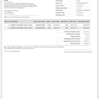 Anneler Günü Kampanyasında Alınan Süpürgenin İptal Edilmek İstenmesi Mağduriyetim