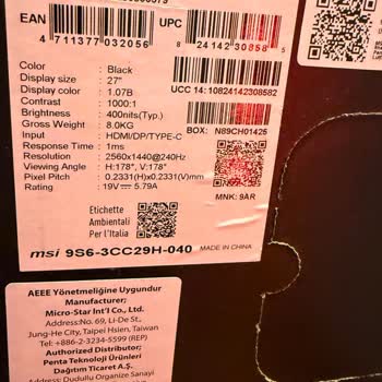 Monitör Arızası Ve Yetersiz Değişim Süreci