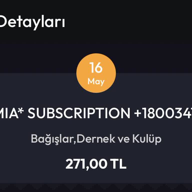 Onaysız Başlatılan Abonelik Nedeniyle Beklenmedik Ödeme Mağduriyeti