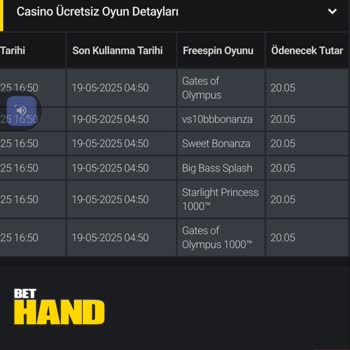 Bethand Kazandığım Bakiyenin Hesabımdan Silinmesi