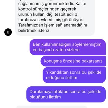 Renk Atan Tişört İçin İlgisiz Ve Geçiştiren Müşteri Hizmetleri