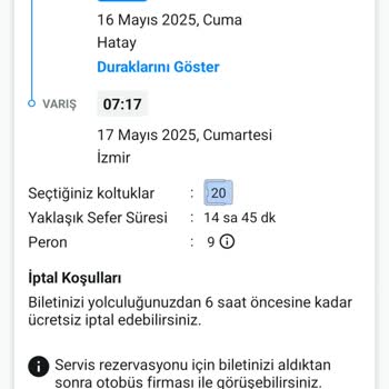 Seçtiğim Koltuk Yerine Farklı Bir Koltuk Verildi!