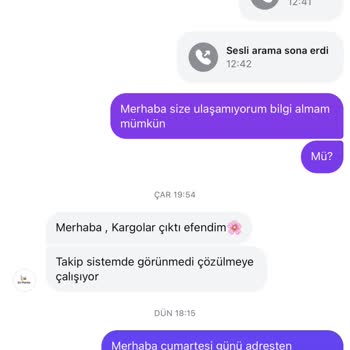 Siparişim Kayıp Muhatap Yok Paramı İade Edin Ya Da Ürünümü Gönderin