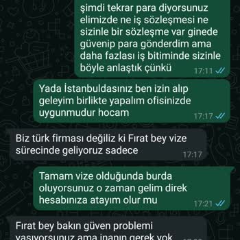 Vize Başvurusu Ve Sözleşme Sürecinde Yaşanan Mağduriyet