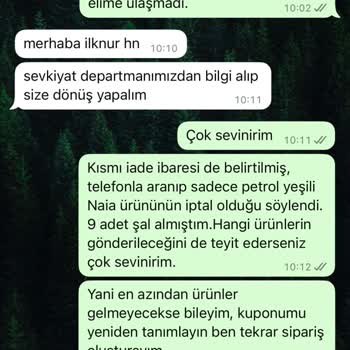 Sipariş Gecikmesi, Eksik Ürün Ve Kupon Kaybı Nedeniyle Mağduriyet Yaşadım
