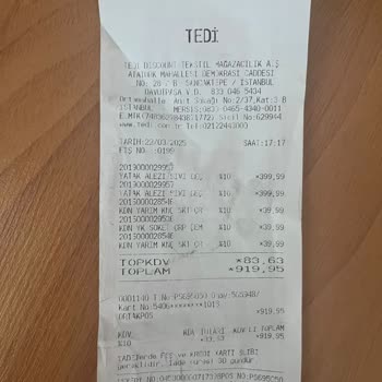 Çift Kişilik Alez Yanlış Boyut Ve Yırtık Çıktı Mağduriyet Yaşadım