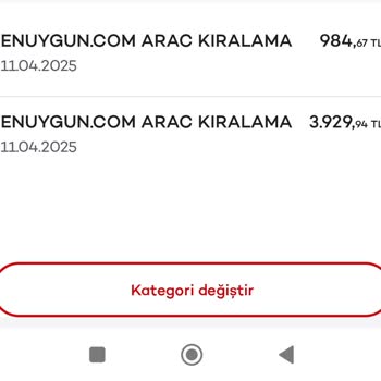 Araç Kiralama Sonrası İptal Edilen Rezervasyonun Ücreti İade Edilmedi